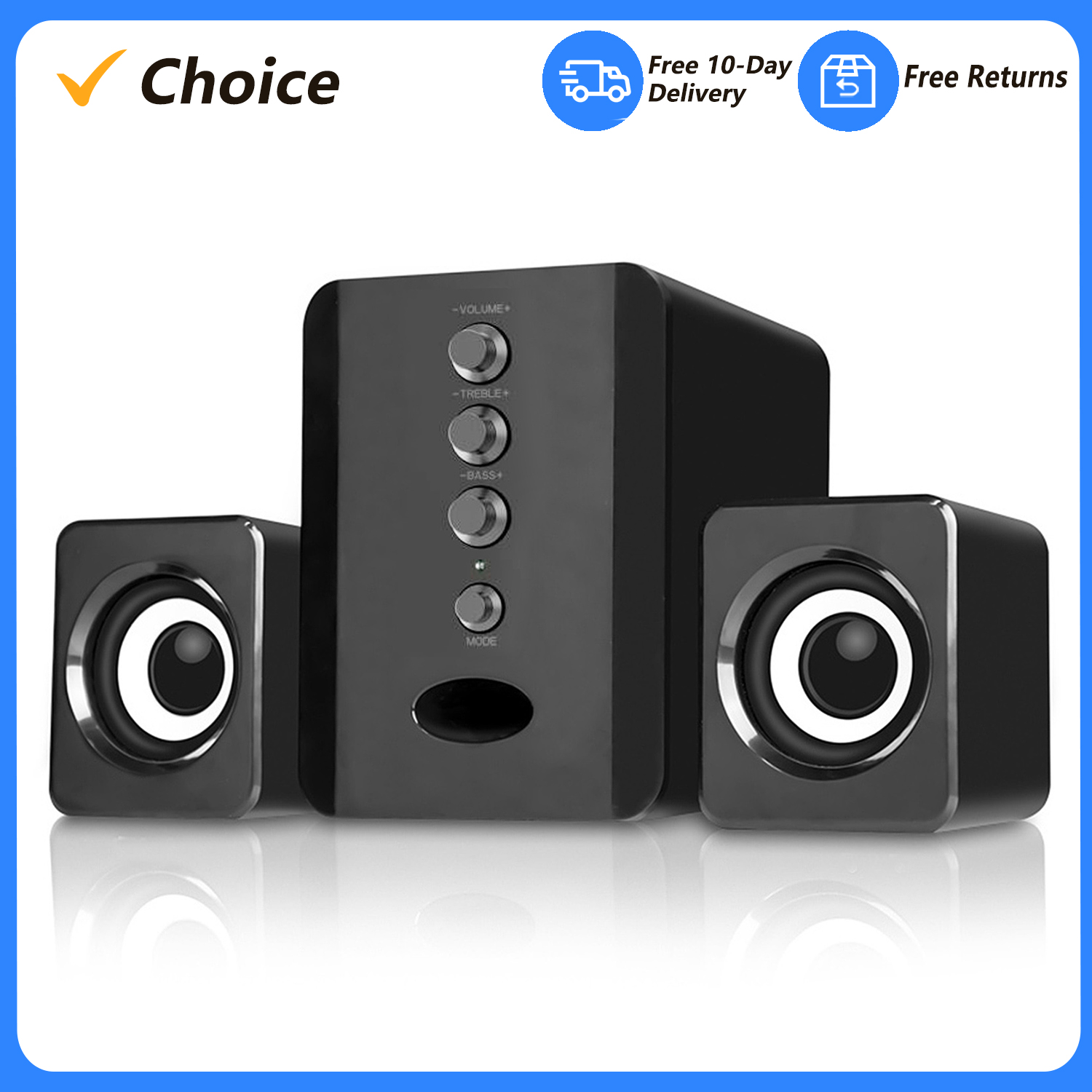 Home Cinema Lg - D-202 USB Wired Combination Speakers Computer