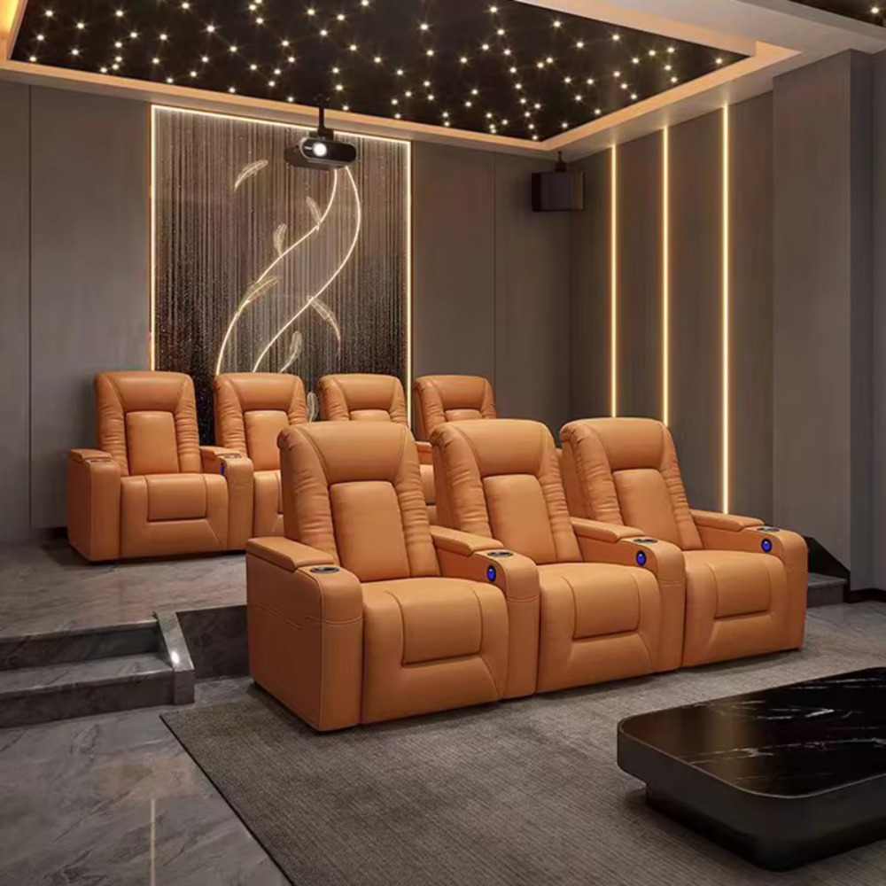 Home Cinema Recliner Chairs - VIP Cinema Chair Seats Reclining Movie