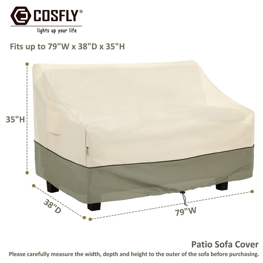 Patio Furniture Covers Waterpr - Recliner Sofa Cover บทวิจารณ์และราคา