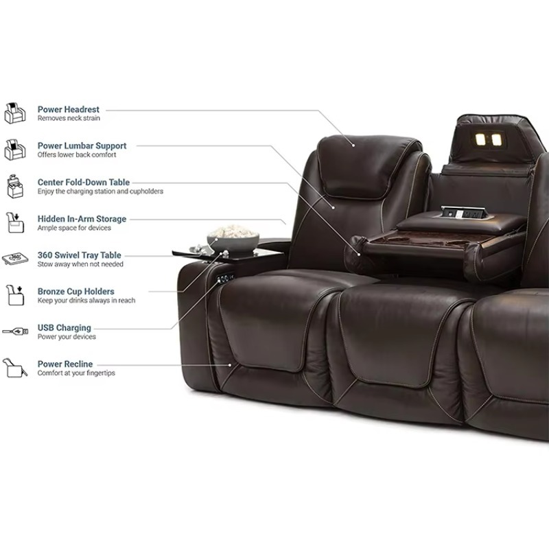 2021 Latest Design Factory Dir - Home Cinema Recliner Chairs บทวิจารณ์และราคา