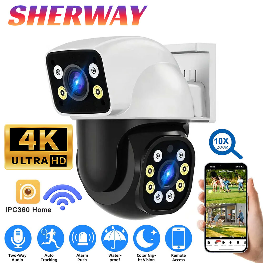 4K Dual Lens Wifi PTZ Camera 8 - Home Cinema Sony บทวิจารณ์และราคา