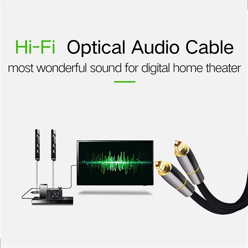 HIFI 5.1 Digital SPDIF Fiber T - Home Cinema Subwoofer บทวิจารณ์และราคา