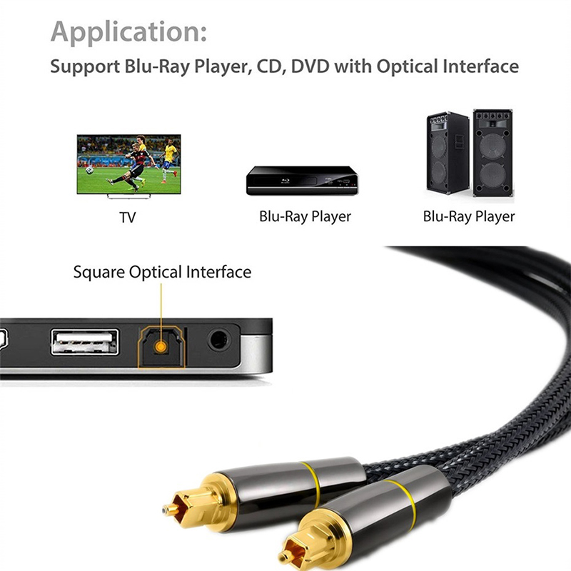 HIFI 5.1 Digital SPDIF Fiber T - Home Cinema Subwoofer บทวิจารณ์และราคา