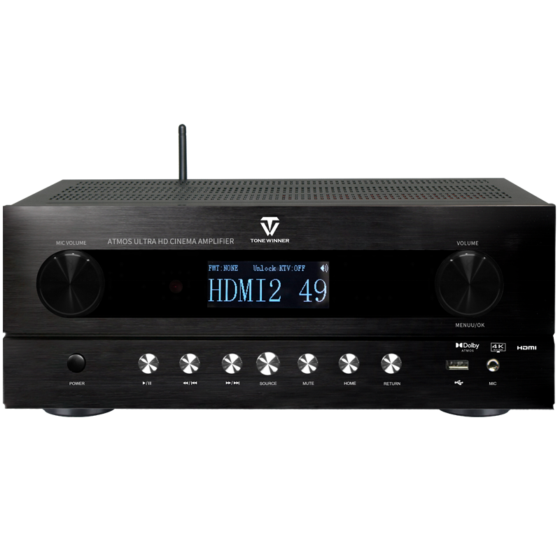 5.2.2 Dolby Atmos 600W 4K HDMI - Home Cinema Atmos บทวิจารณ์และราคา
