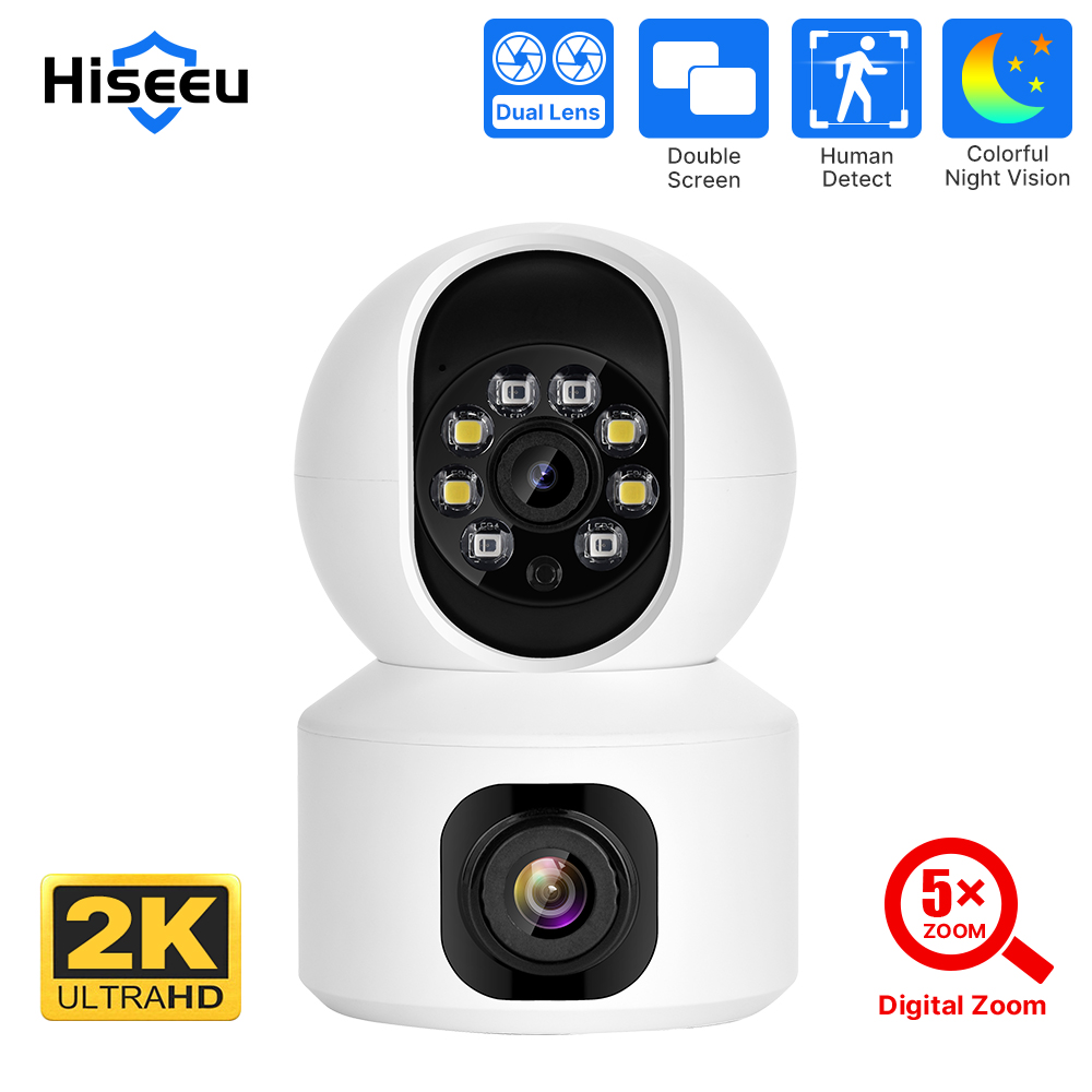 Hiseeu 2K 4MP PTZ IP Camera WI - Home Cinema Sony บทวิจารณ์และราคา