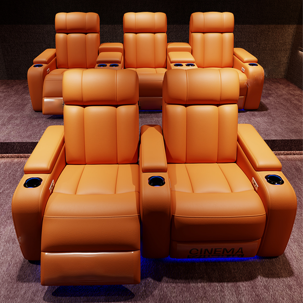 Luxury Electric Recliner Cinem - Home Cinema Recliner Chairs บทวิจารณ์และราคา