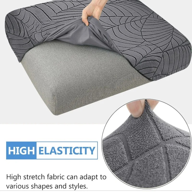 Leaf Jacquard Waterproof TPU C - Recliner Sofa Cover บทวิจารณ์และราคา