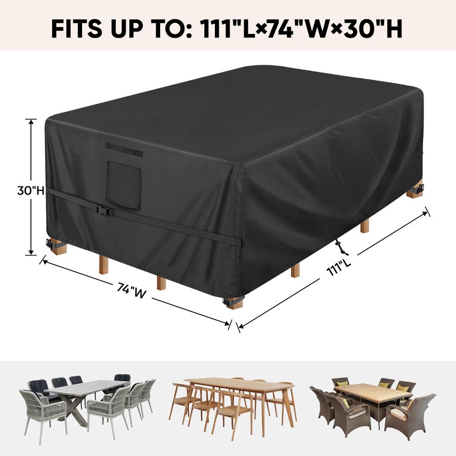 Patio Furniture Covers, Outdoo - Recliner Sofa Cover บทวิจารณ์และราคา