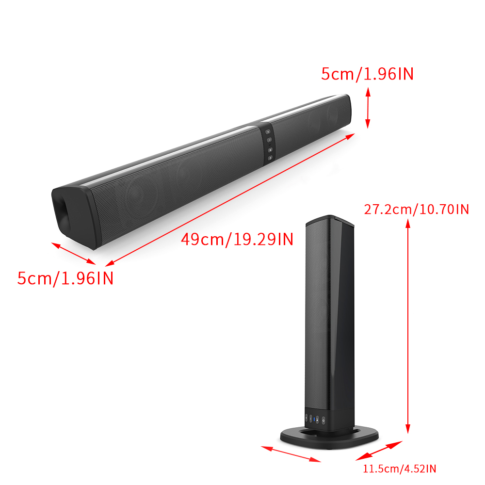 Powerful Soundbar Sound Radio  - Home Cinema Atmos บทวิจารณ์และราคา