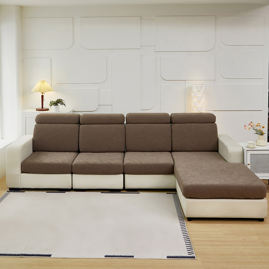 New Jacquard Sofa Cushion Cove - Recliner Sofa Cover บทวิจารณ์และราคา