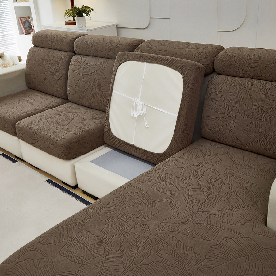 New Jacquard Sofa Cushion Cove - Recliner Sofa Cover บทวิจารณ์และราคา