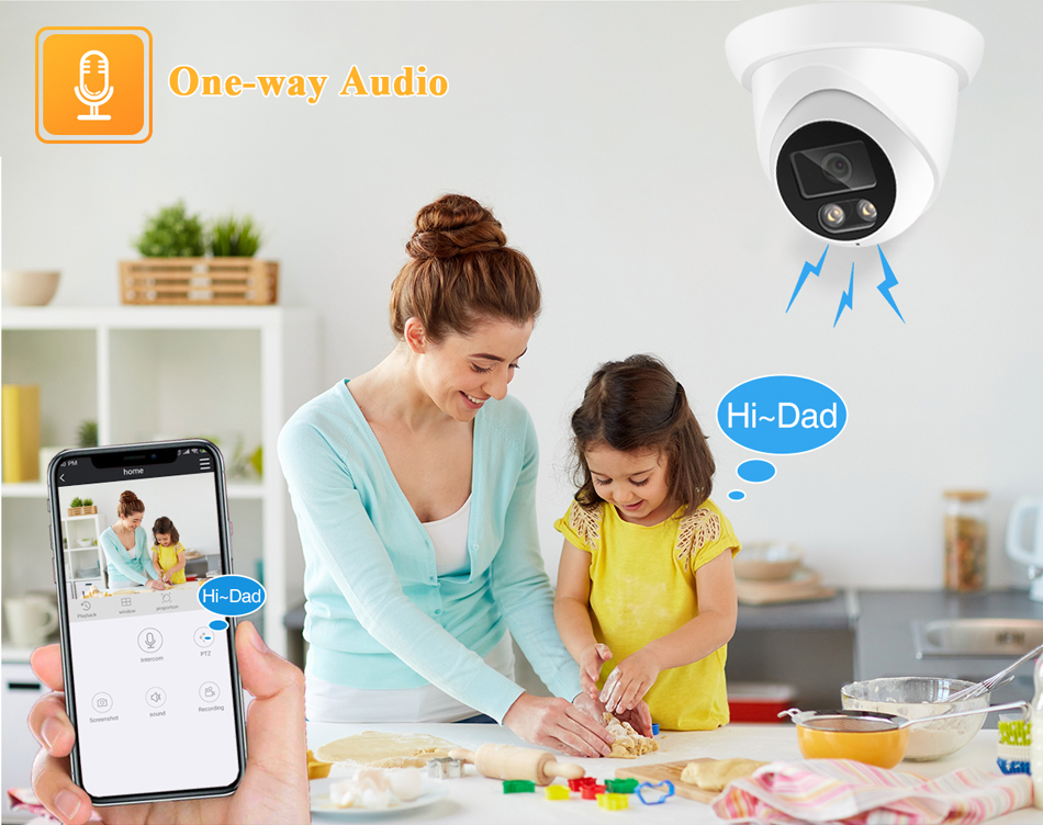New 4K 8MP IP Camera Audio Out - Home Cinema Sony บทวิจารณ์และราคา