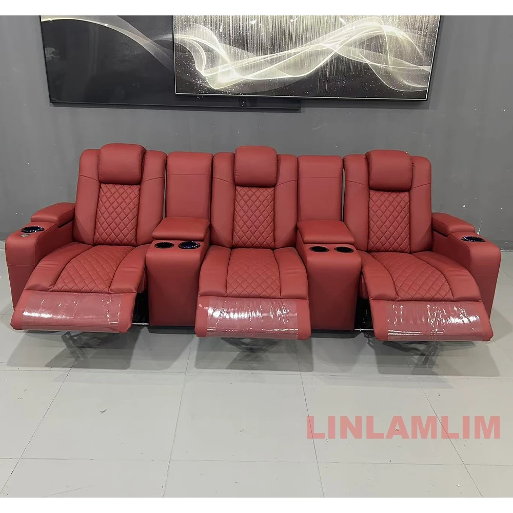 Linlamlim Luxury 3-Seat Reclin - Home Cinema Couch บทวิจารณ์และราคา