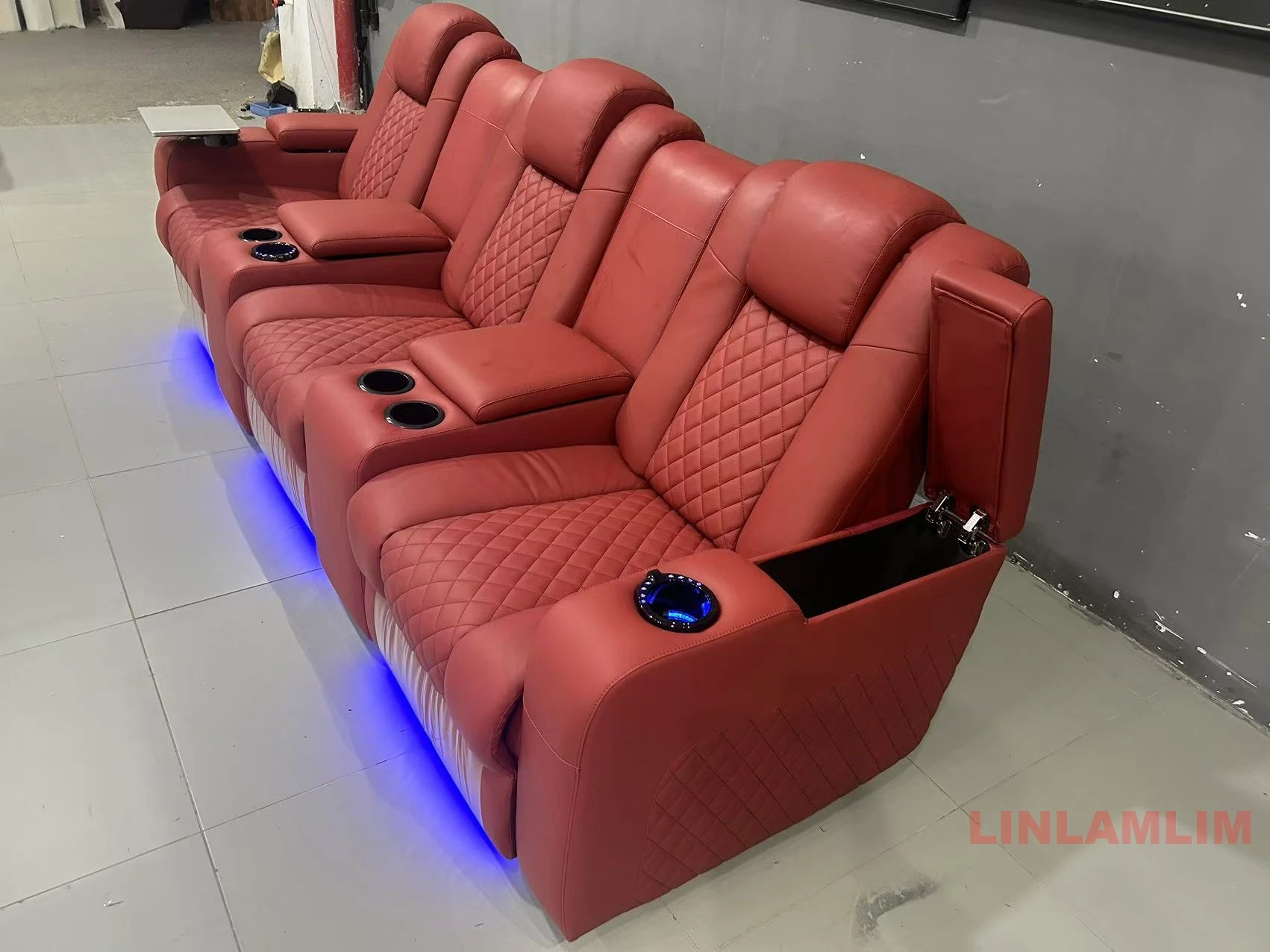 Linlamlim Luxury 3-Seat Reclin - Home Cinema Couch บทวิจารณ์และราคา