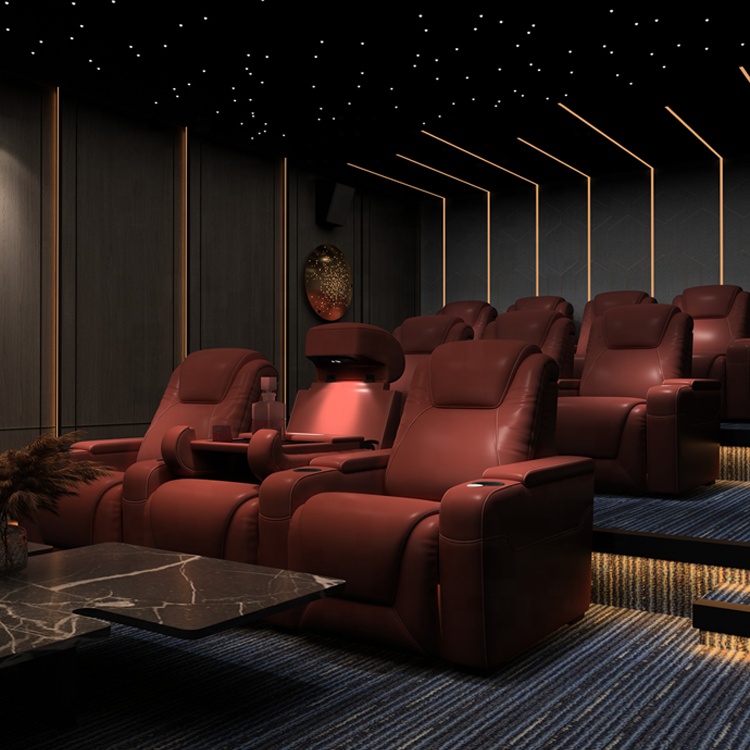 -customized Home Cinema Sofa L - Home Cinema Recliner Chairs บทวิจารณ์และราคา