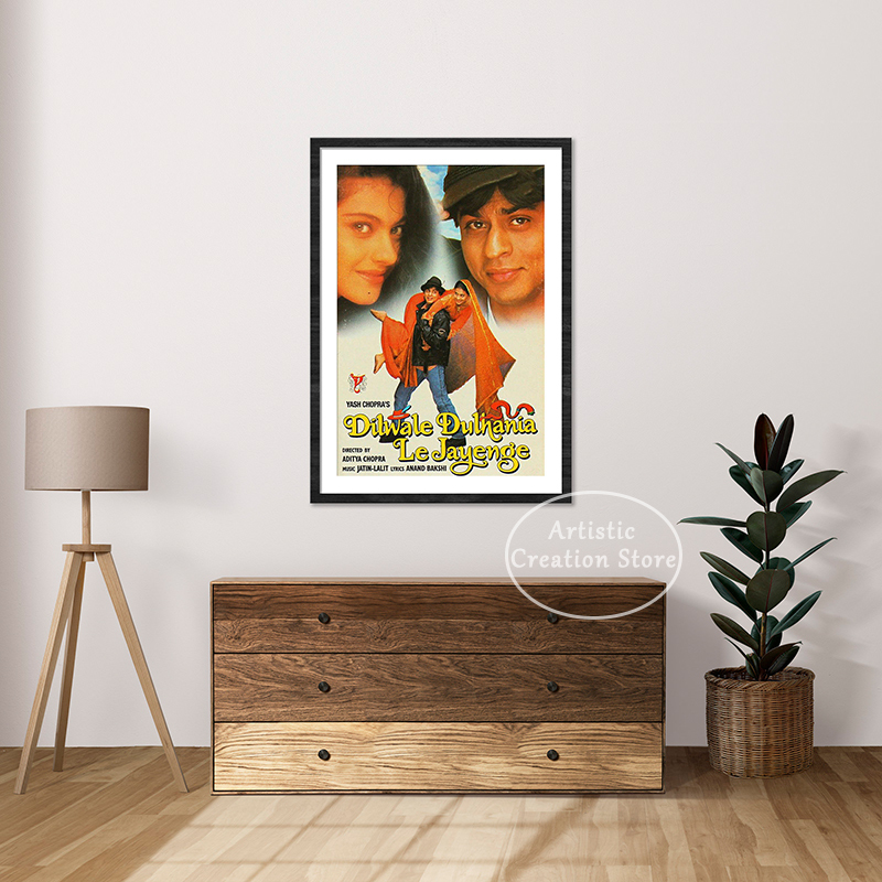 DDLJ Movie Poster Classic Indi - Home Cinema Ultimea บทวิจารณ์และราคา