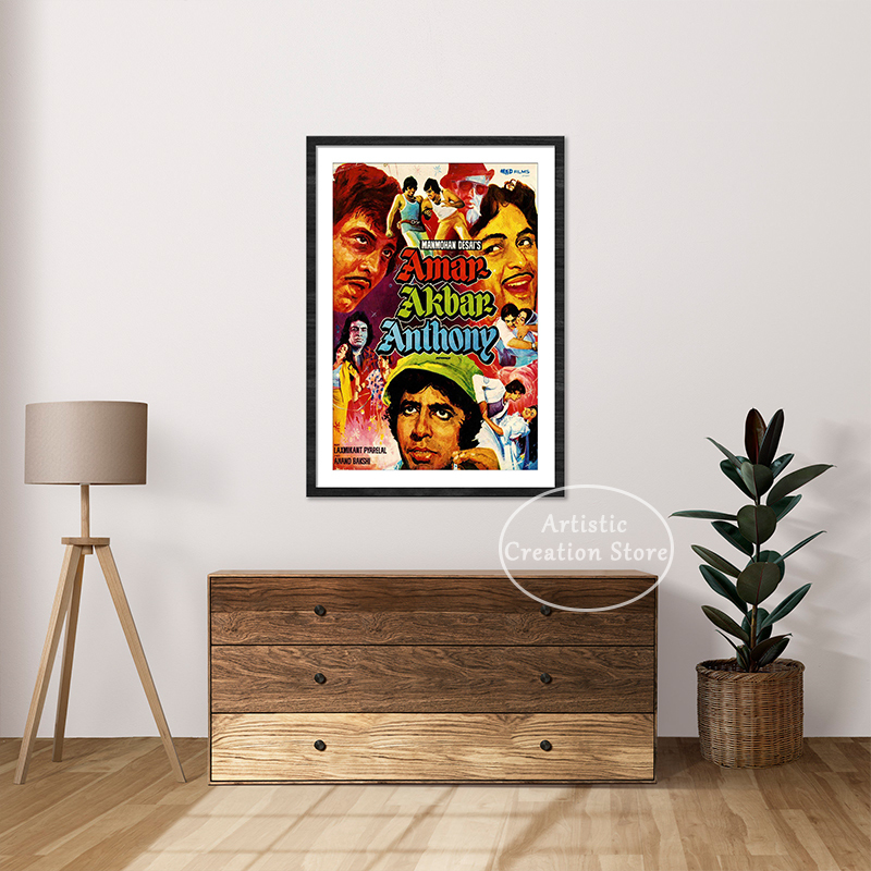 DDLJ Movie Poster Classic Indi - Home Cinema Ultimea บทวิจารณ์และราคา