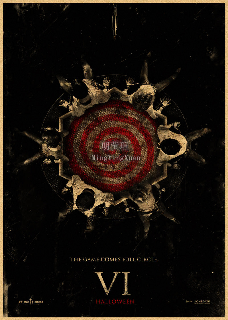 Horror Movie Saw Poster Film R - Home Cinema Ultimea บทวิจารณ์และราคา
