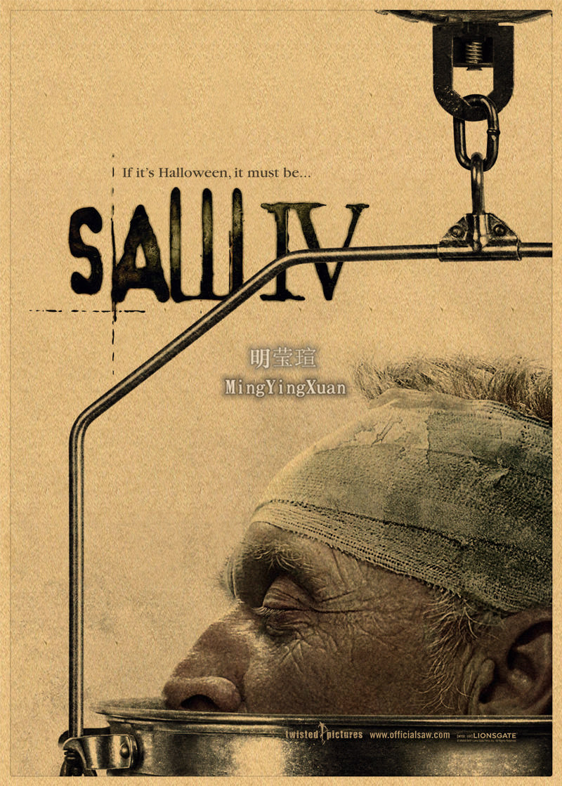 Horror Movie Saw Poster Film R - Home Cinema Ultimea บทวิจารณ์และราคา