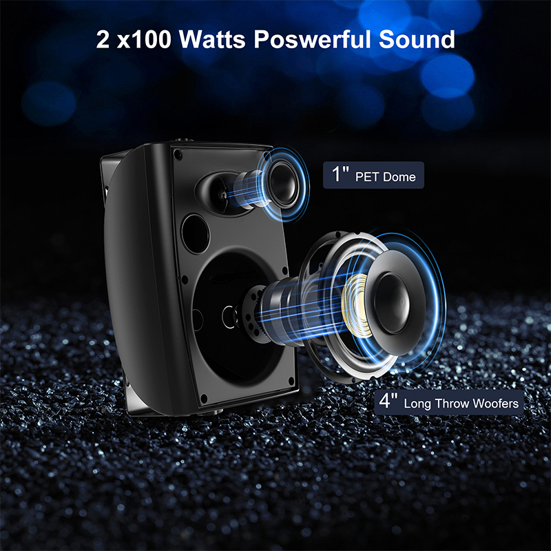 Herdio 4 Inch Outdoor Speaker  - Home Cinema Subwoofer บทวิจารณ์และราคา