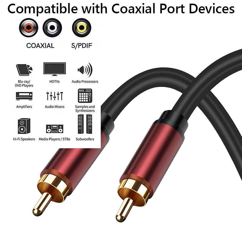 Coaxial Digital Audio Cable Su - Home Cinema Subwoofer บทวิจารณ์และราคา