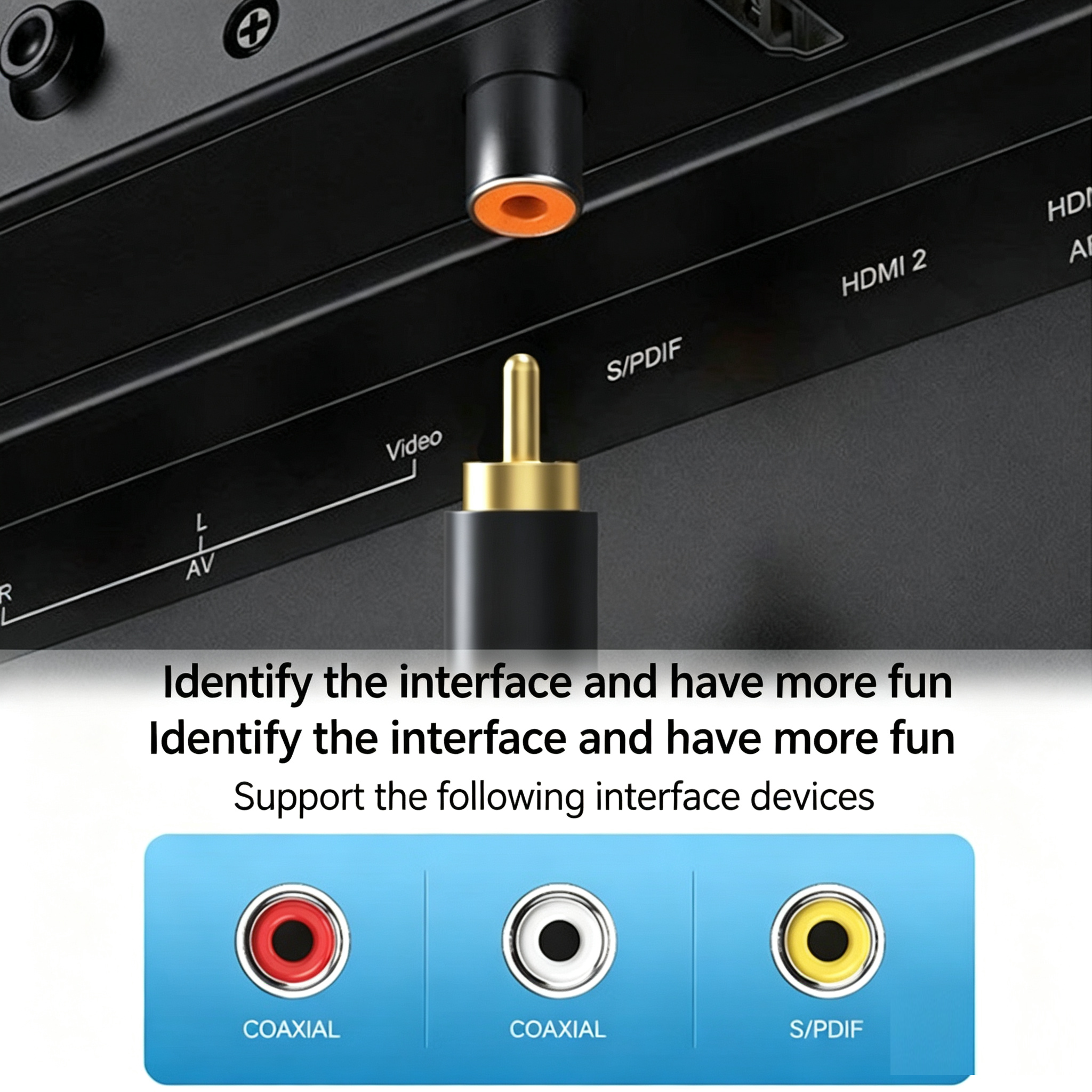 Coaxial Digital Audio Cable Su - Home Cinema Subwoofer บทวิจารณ์และราคา