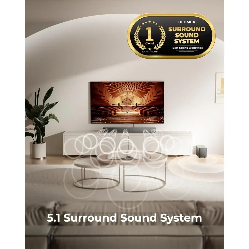 Bestseller5.1CH Surround Sound - Home Cinema Atmos บทวิจารณ์และราคา
