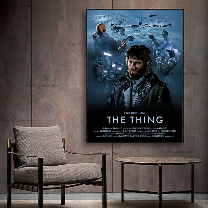 The Thing Movie Poster Horror  - Home Cinema Ultimea บทวิจารณ์และราคา
