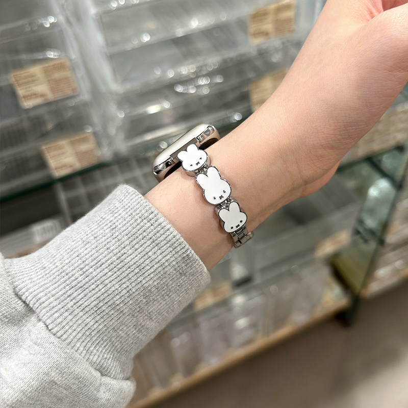 Miffy Rabbit Leather Watch Ban - Home Cinema Apple บทวิจารณ์และราคา