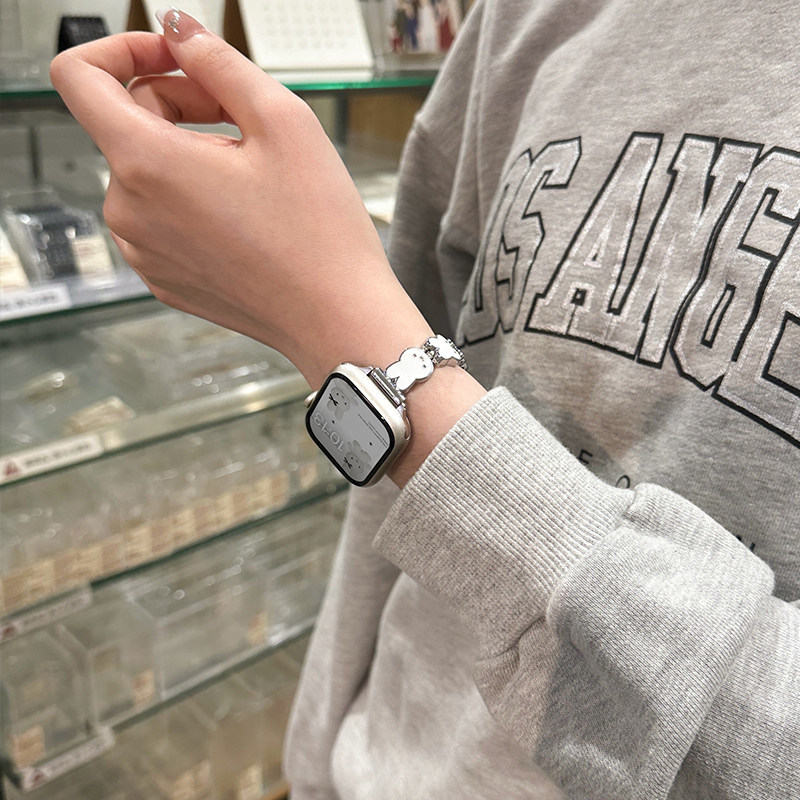 Miffy Rabbit Leather Watch Ban - Home Cinema Apple บทวิจารณ์และราคา