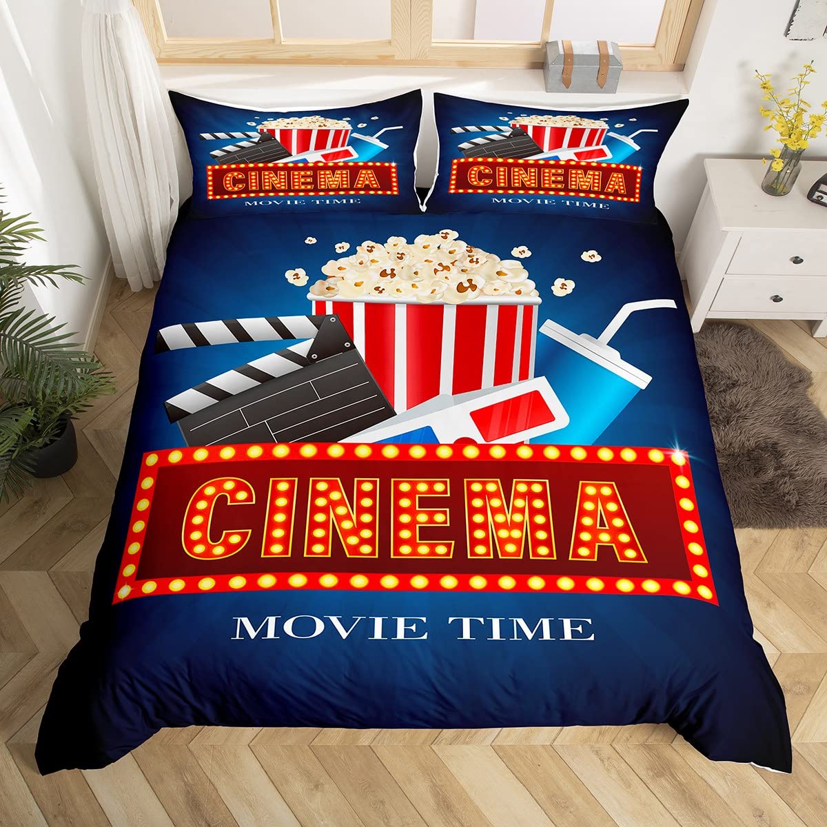 Vintage Cinema Ticket Duvet Co - Home Cinema Tickets บทวิจารณ์และราคา