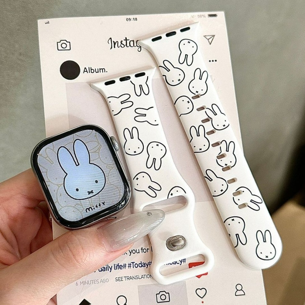 Cute Miffy Rabbit Cartoon Watc - Home Cinema Apple บทวิจารณ์และราคา
