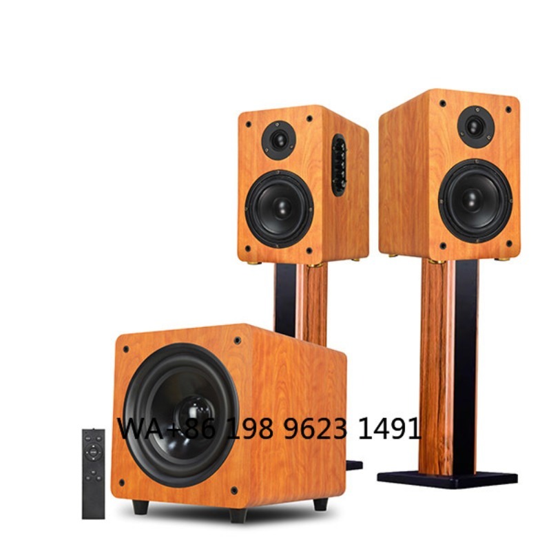 8 Inch 150W RMS Wooden Powered - Home Cinema Usa บทวิจารณ์และราคา