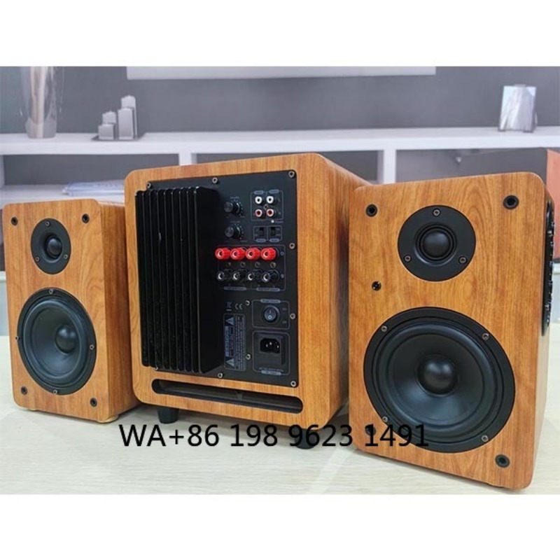 8 Inch 150W RMS Wooden Powered - Home Cinema Usa บทวิจารณ์และราคา
