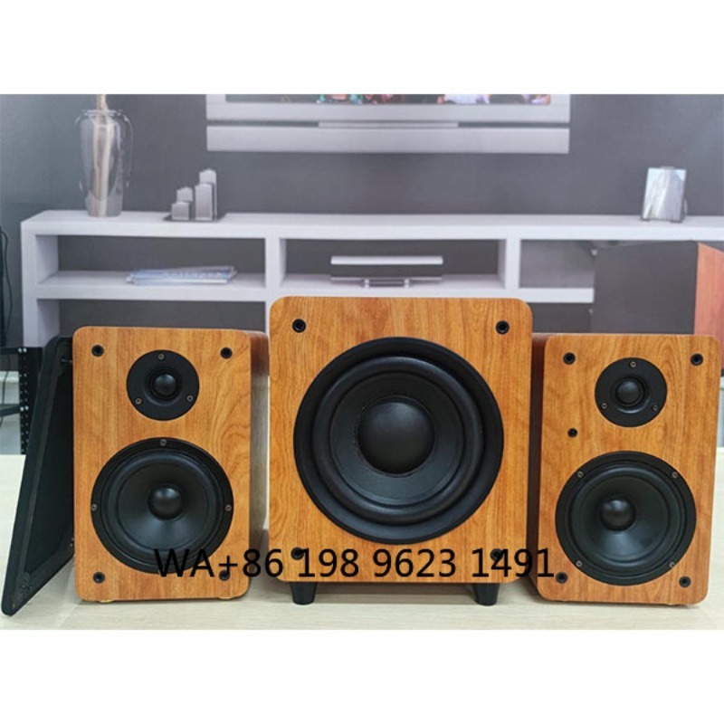 8 Inch 150W RMS Wooden Powered - Home Cinema Usa บทวิจารณ์และราคา