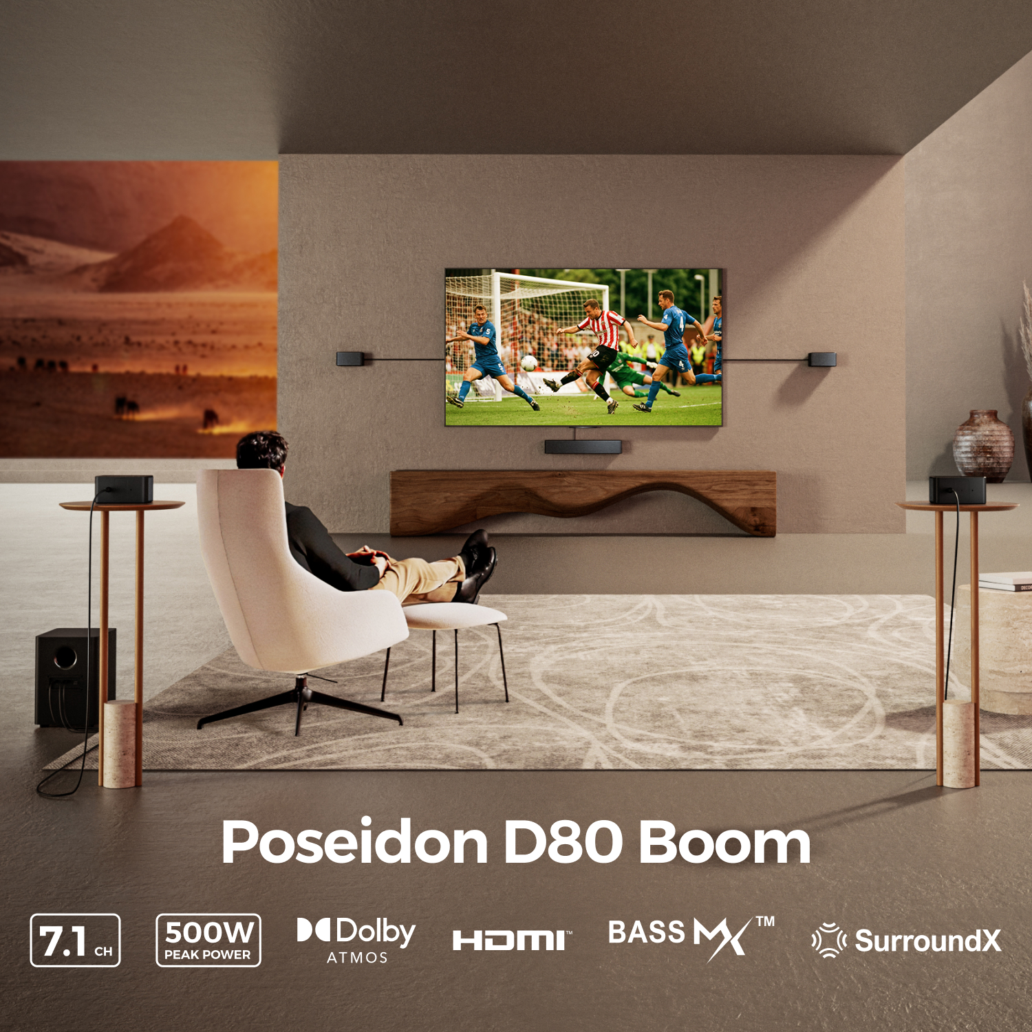 ULTIMEA 7.1 Surround Sound Sys - Home Cinema Ultimea บทวิจารณ์และราคา