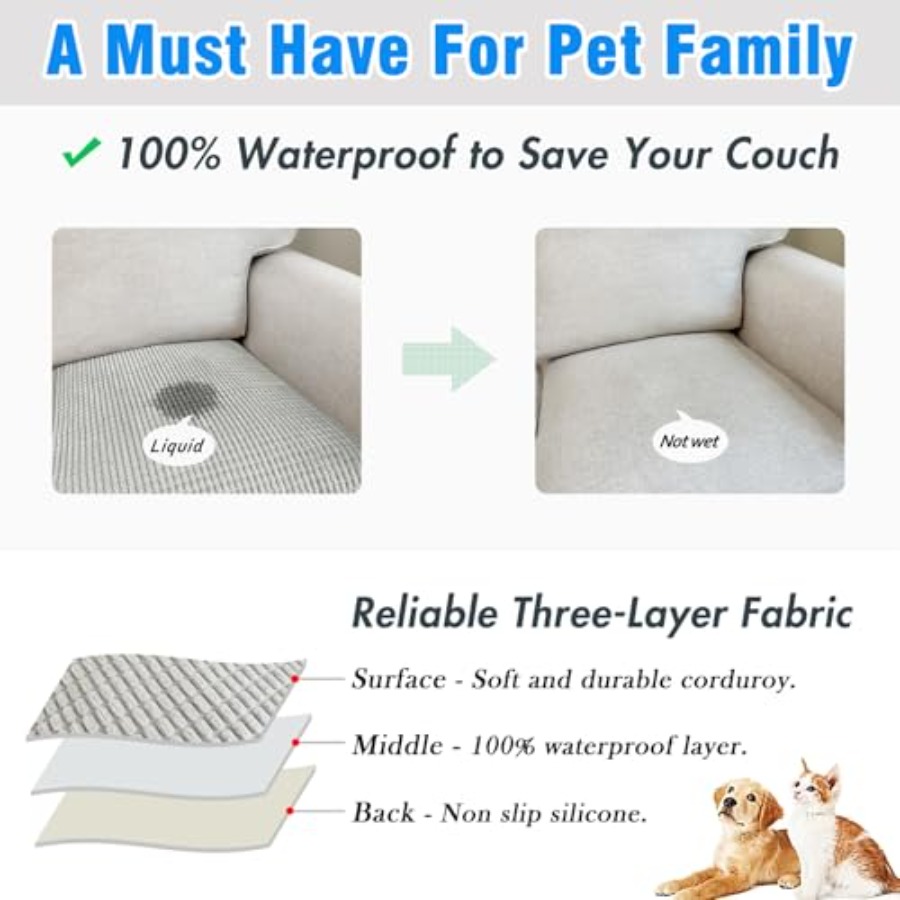 Couch Arm Covers, Sofa Arm Cov - Recliner Sofa Cover บทวิจารณ์และราคา
