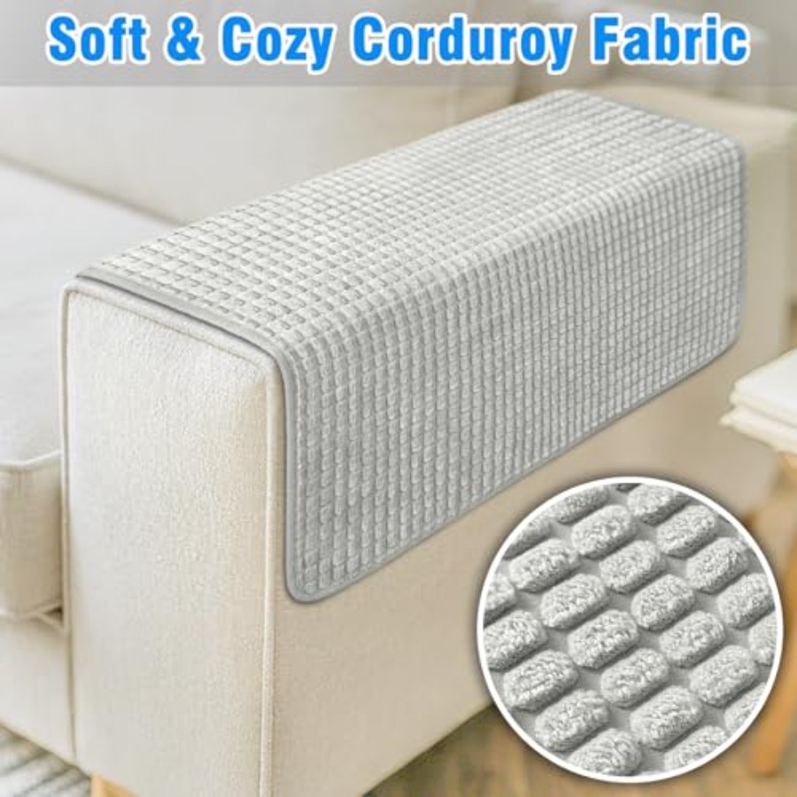 Couch Arm Covers, Sofa Arm Cov - Recliner Sofa Cover บทวิจารณ์และราคา
