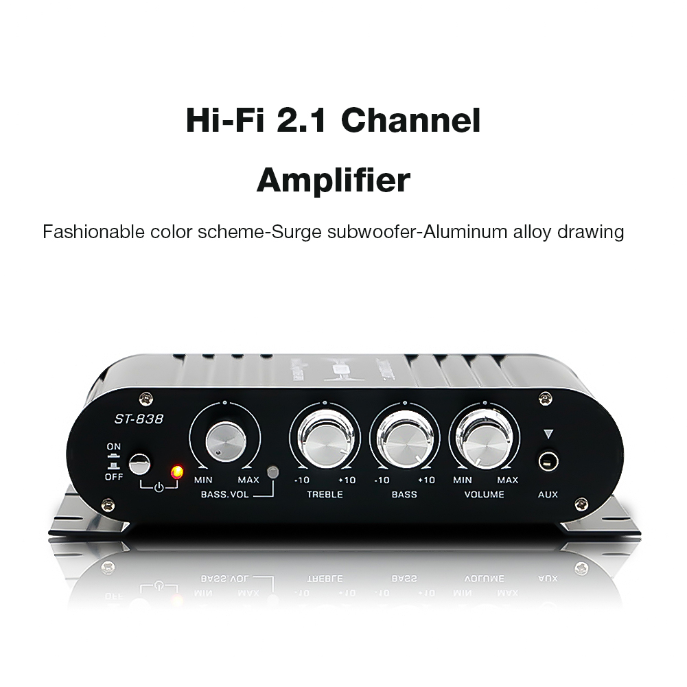 ST-838 Home Theater Amplifiers - Home Cinema Subwoofer บทวิจารณ์และราคา