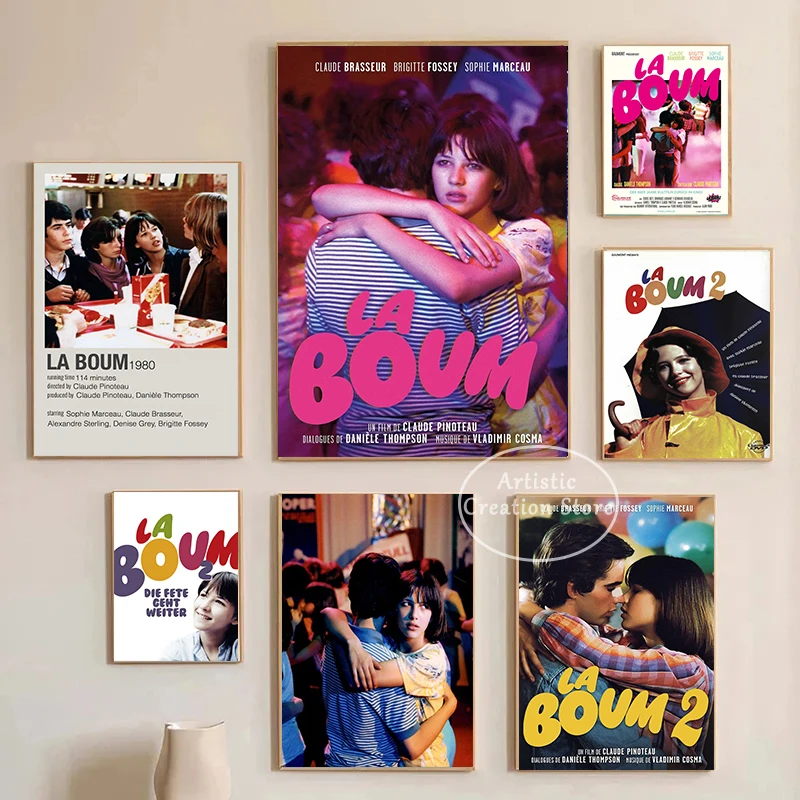 La Boum Vintage Movie Posters  - Home Cinema Ultimea บทวิจารณ์และราคา
