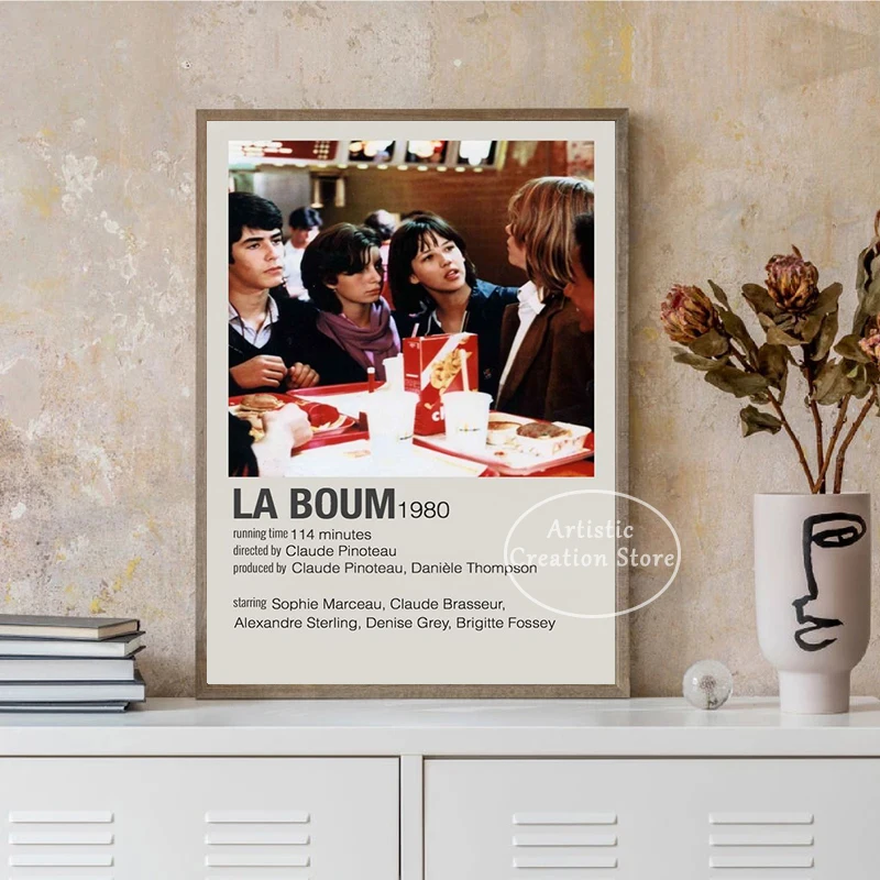 La Boum Vintage Movie Posters  - Home Cinema Ultimea บทวิจารณ์และราคา