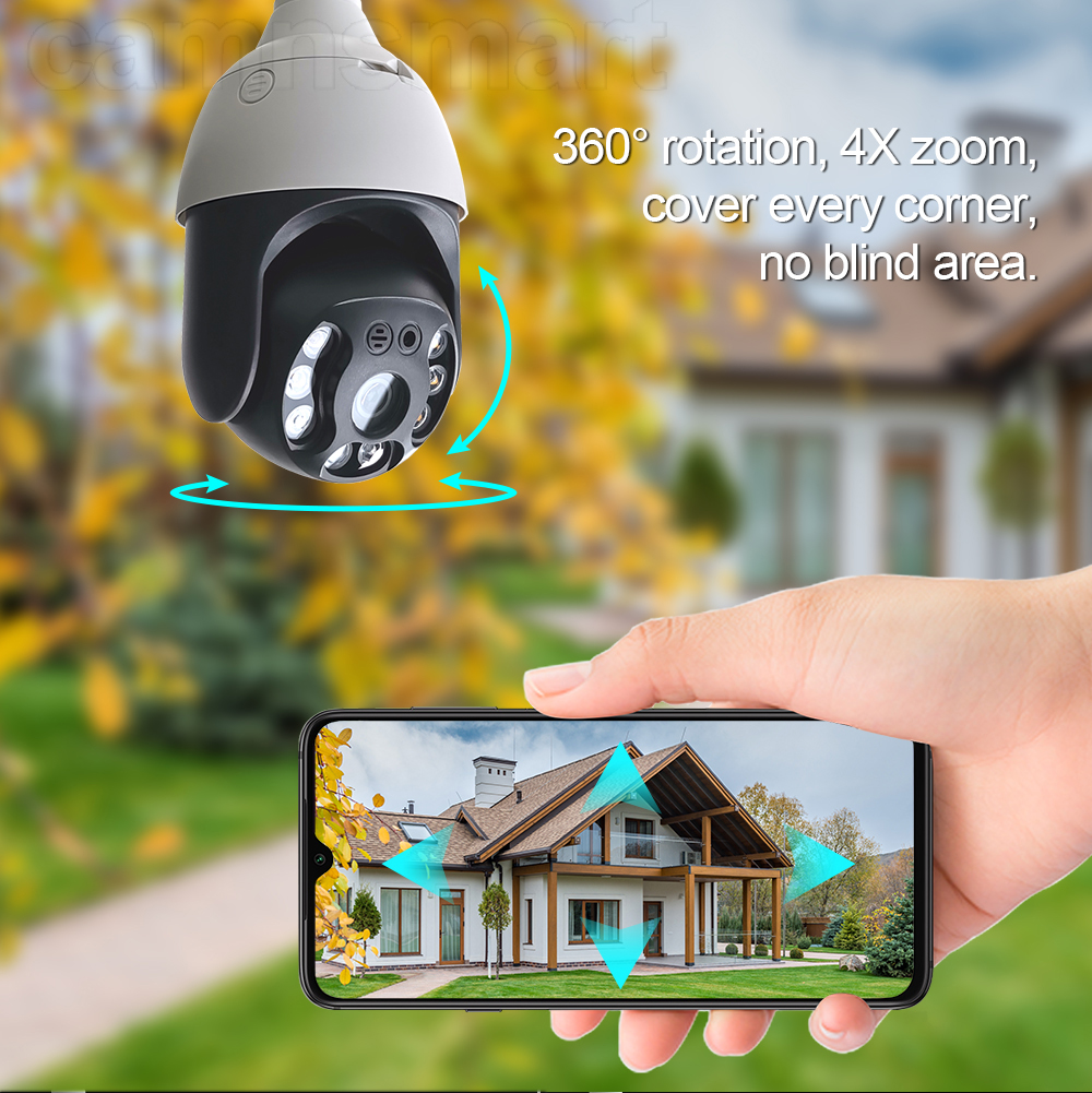 Camnsmart Tuya 5MP Alexa Wifi  - Home Cinema Sony บทวิจารณ์และราคา