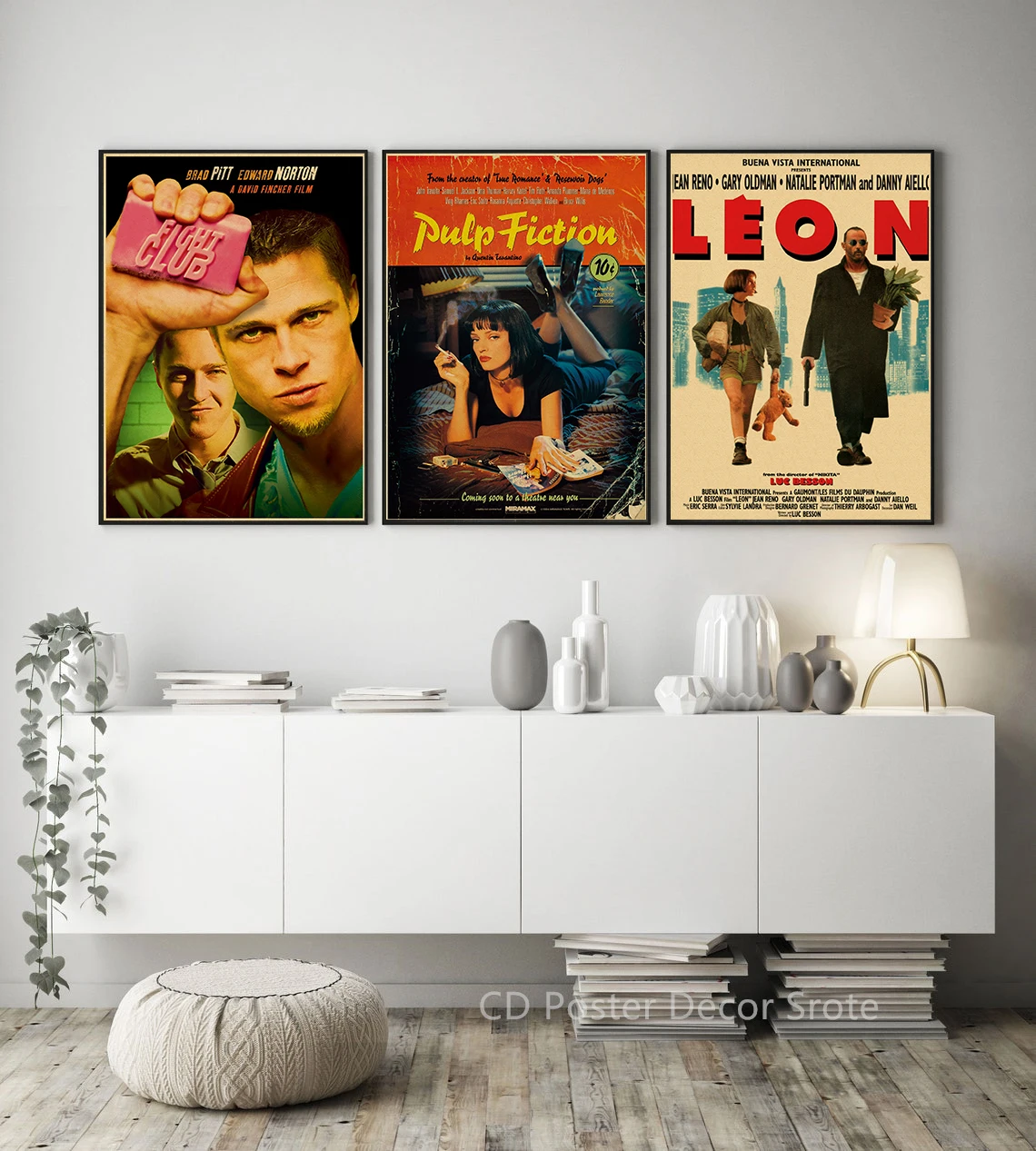 Vintage Movie Posters Retro Pr - Home Cinema Ultimea บทวิจารณ์และราคา