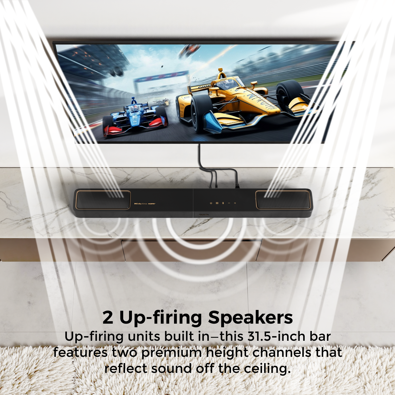 ULTIMEA 460W 5.1.2ch Sound Bar - Home Cinema Atmos บทวิจารณ์และราคา