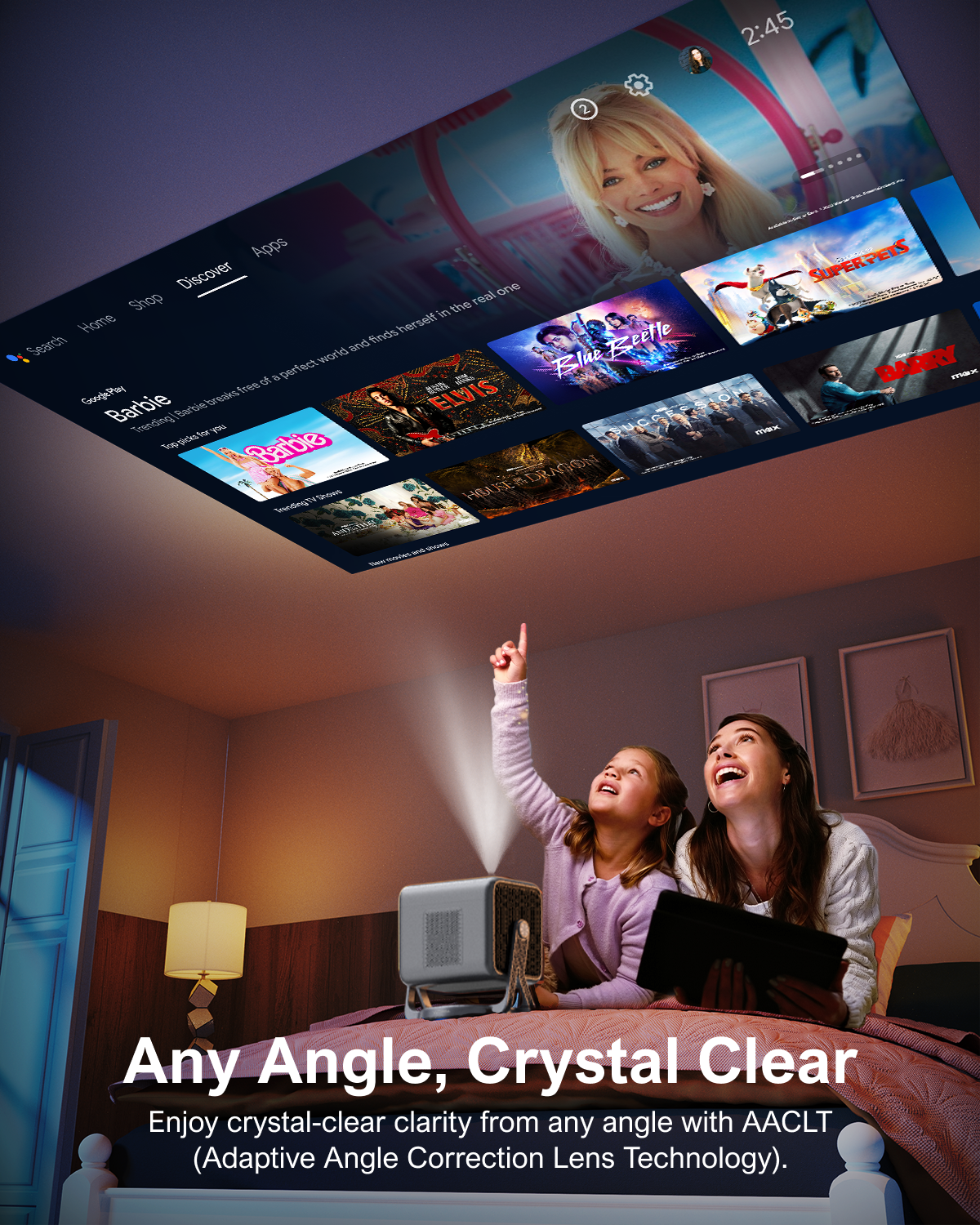 ULTIMEA Full HD 1080P Projecto - Home Cinema Ultimea บทวิจารณ์และราคา