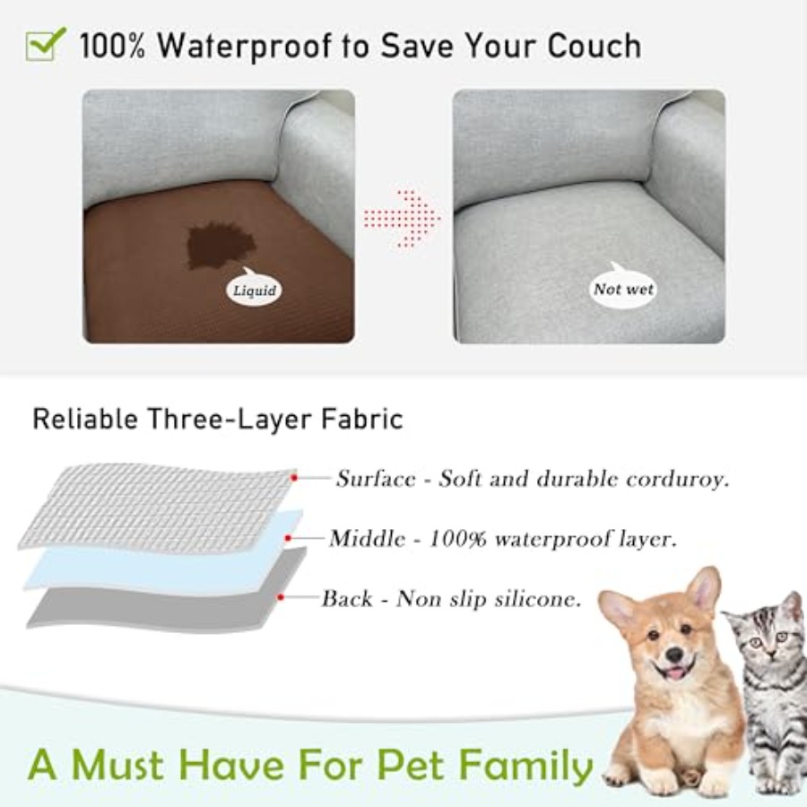 Couch Arm Covers, Sofa Arm Cov - Recliner Sofa Cover บทวิจารณ์และราคา