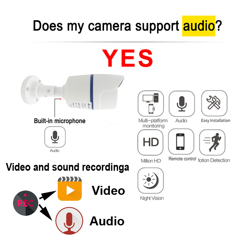 JIENUO 4K Poe Camera IP Outdoo - Home Cinema Sony บทวิจารณ์และราคา