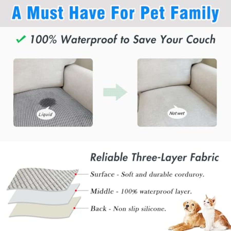 Couch Arm Covers, Sofa Arm Cov - Recliner Sofa Cover บทวิจารณ์และราคา