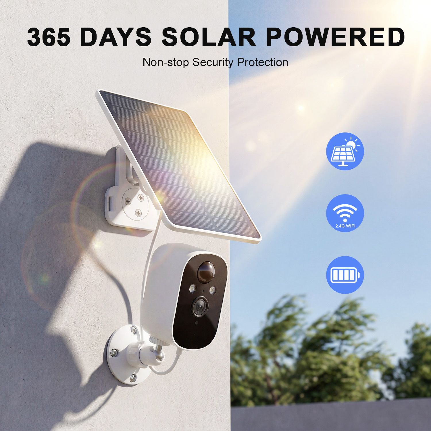 XVIM WiFi Camera Solar Outdoor - Home Cinema Sony บทวิจารณ์และราคา