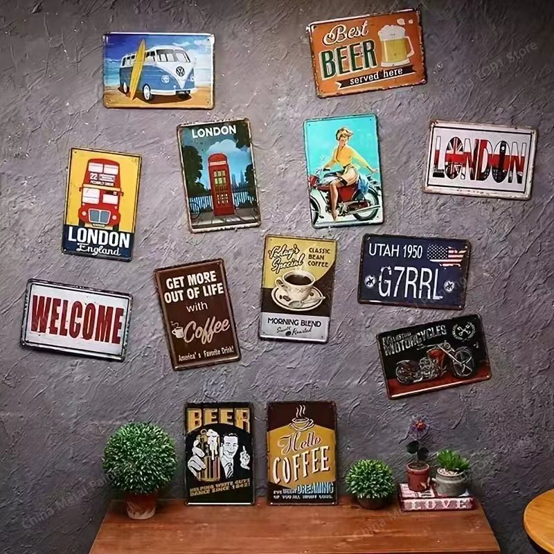 Vintage Metal Classic Film Pos - Home Cinema Ultimea บทวิจารณ์และราคา